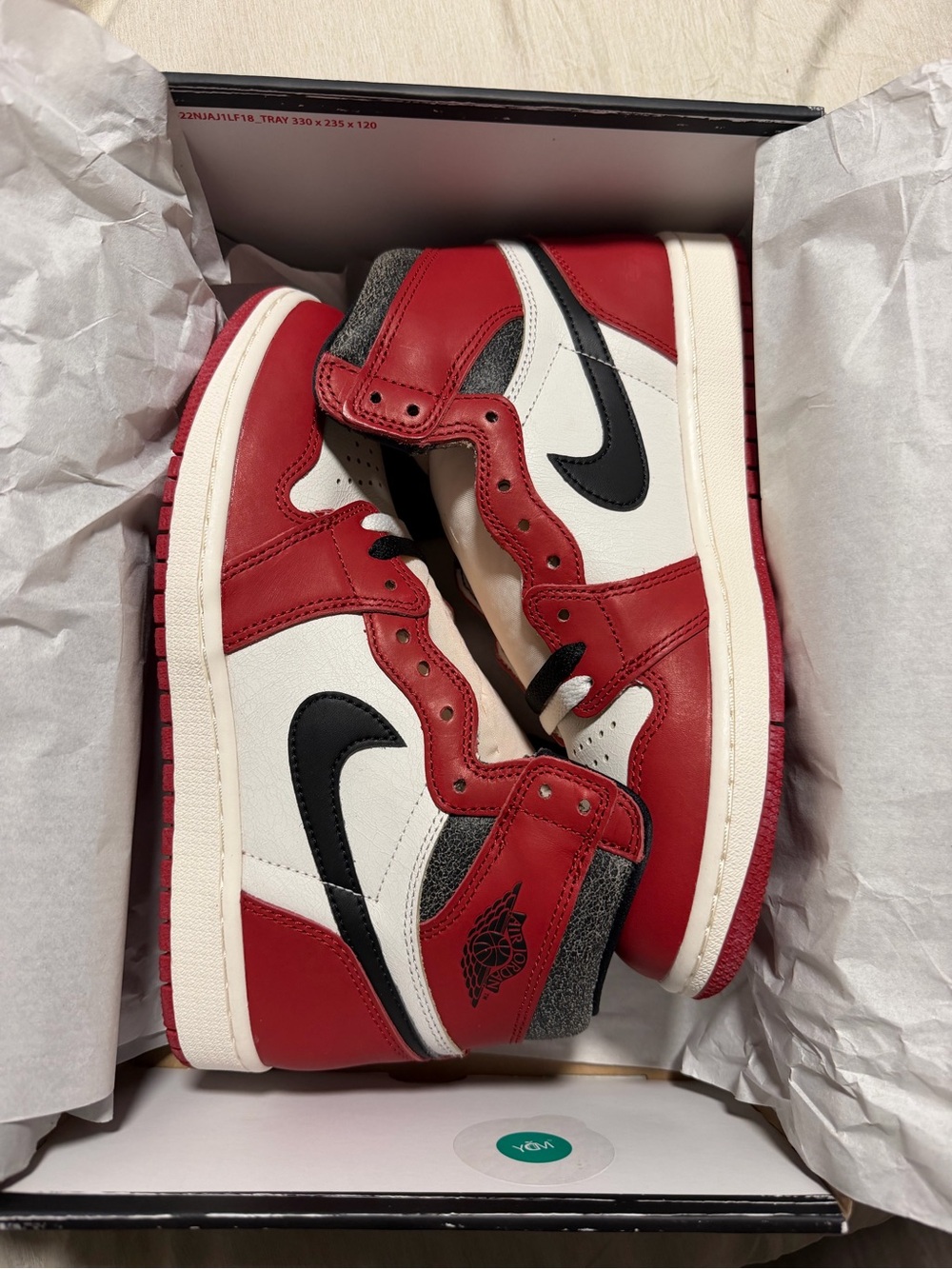 Nike Air Jordan 1 Retro High OG Lost & Found Chicago Size 8.5 DS New
